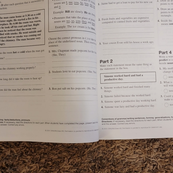 😀  SRA: Corrective Reading Compreh Blackline Masters - Picture 3 of 3